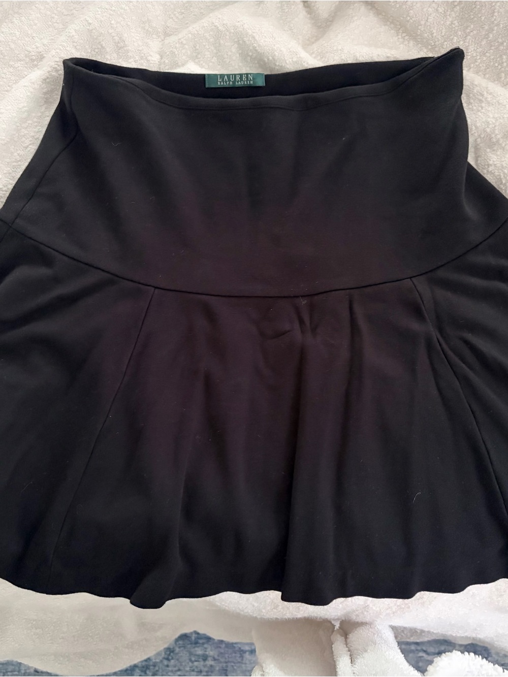 Ralph Lauren black mini skirt, women’s size 8.